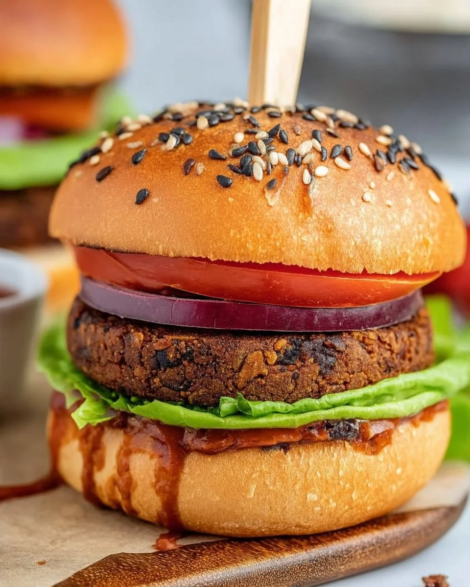 Vegan Black Bean Burgers