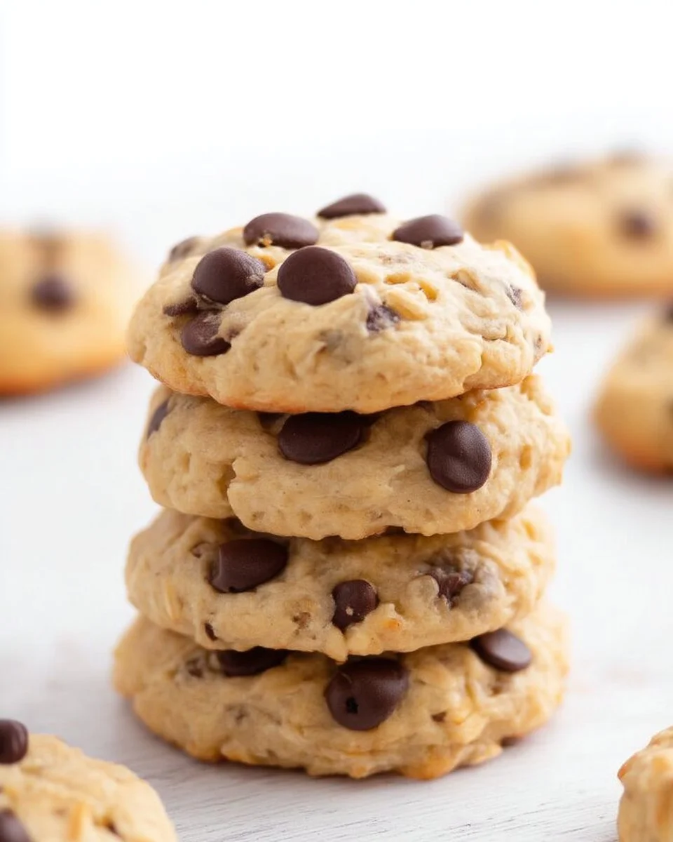 3-Ingredient Banana Bread Cookies