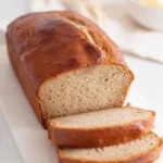 Delicious healthier banana bread made with only 4 ingredients.