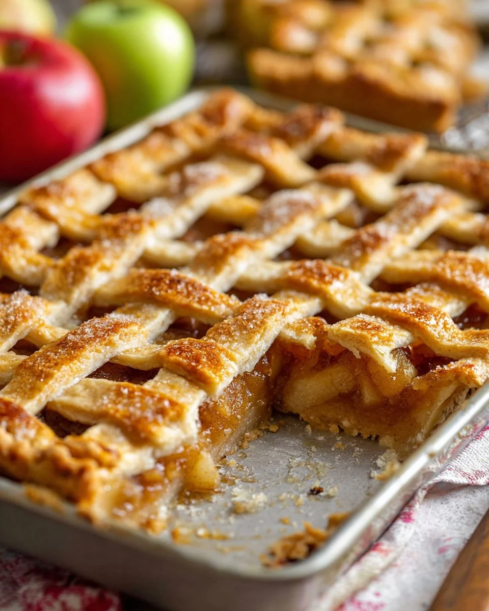 Apple Slab Pie