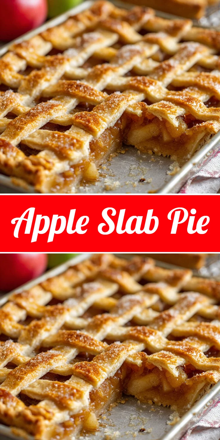 Apple Slab Pie