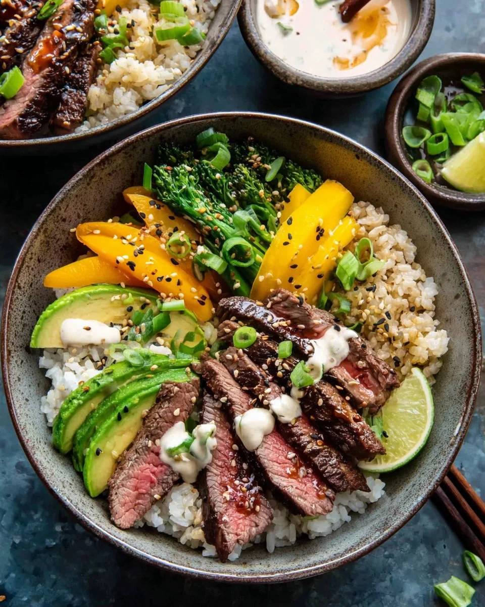 Asian Steak Bowls