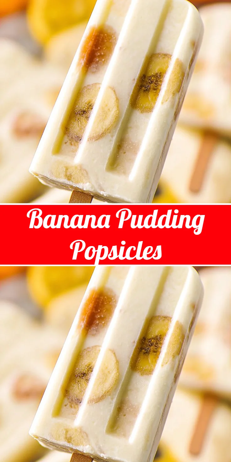 Banana Pudding Popsicles