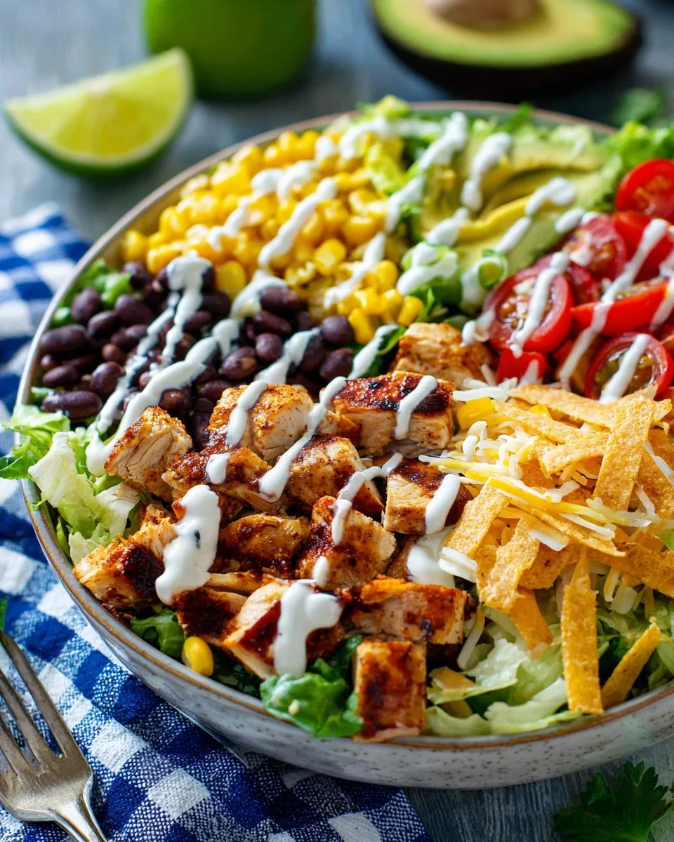 BBQ Chicken Salad