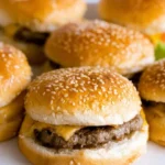 Juicy oven-baked burgers with special cooking trick for perfect taste