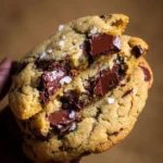 Delicious best ever chocolate chunk cookies with gooey chocolate chunks