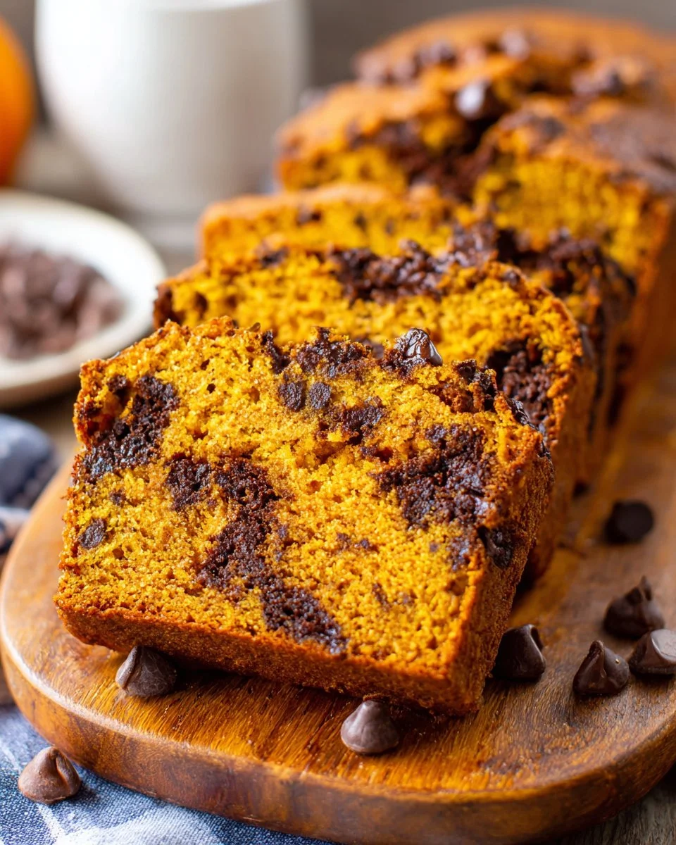 Chocolate Chip Pumpkin Bread