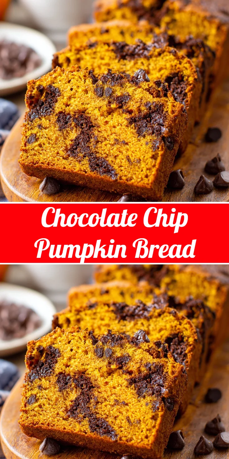 Chocolate Chip Pumpkin Bread