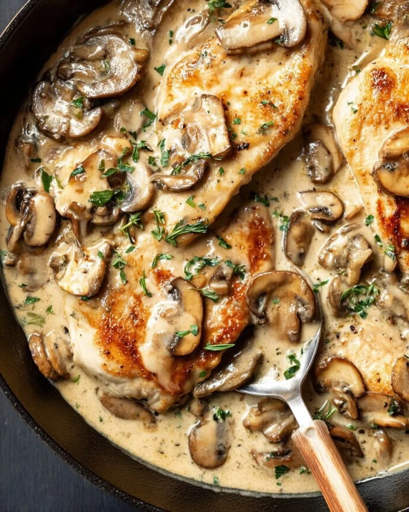 Creamy Mushroom Chicken Recipe A Protein Packed D 2026 05 07 002155 819x1024 1
