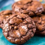 Decadent brownie cookies that are protein-packed and guilt-free, ready to enjoy.