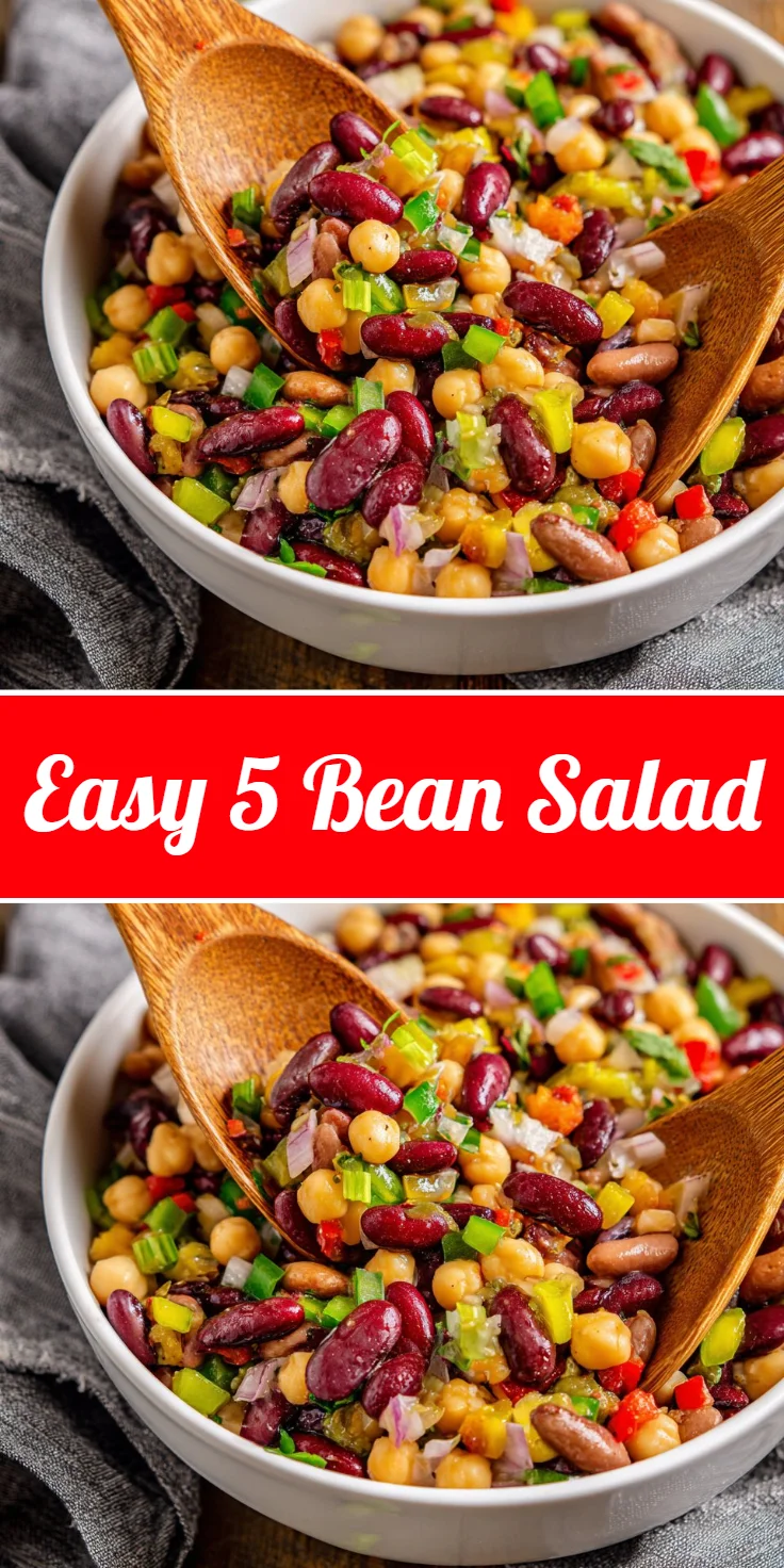 Easy 5 Bean Salad
