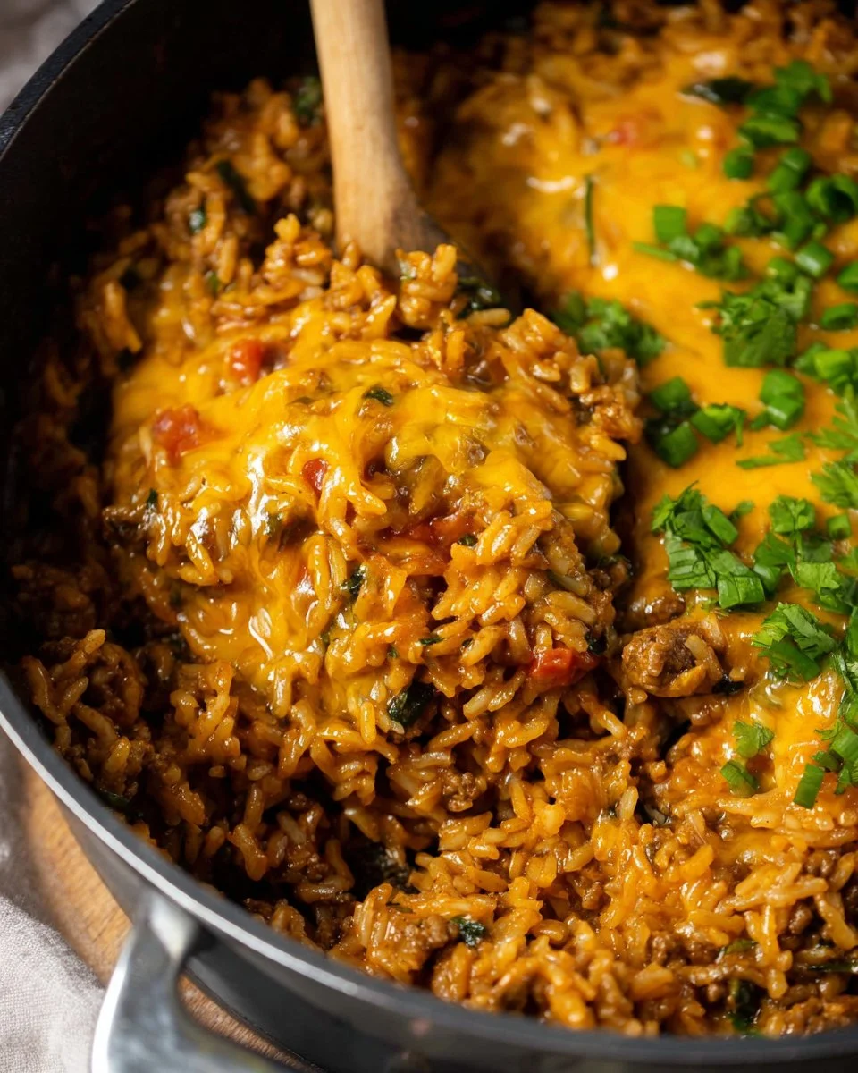 Easy Skillet Taco Rice