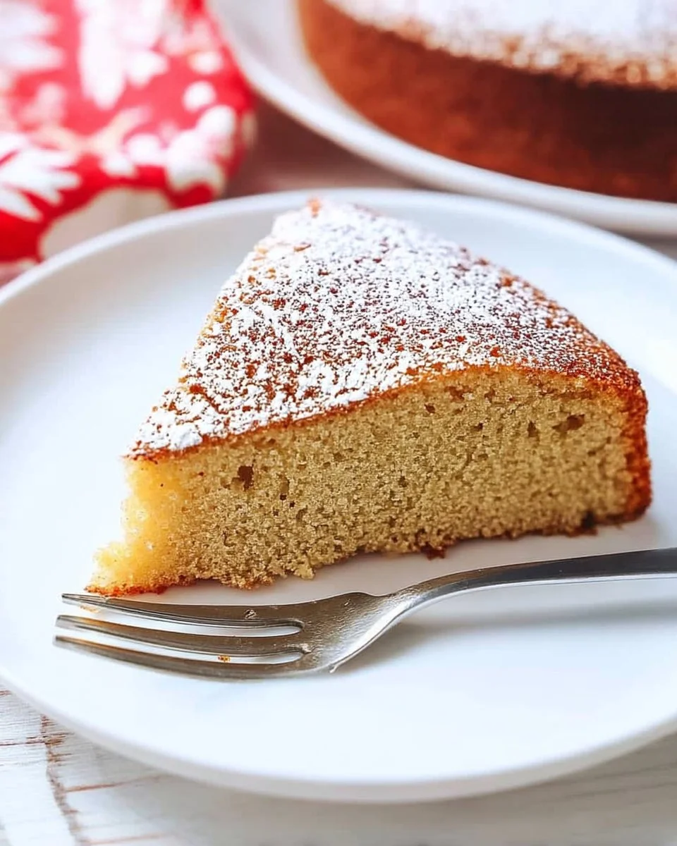 Fluffy Almond Flour Cake