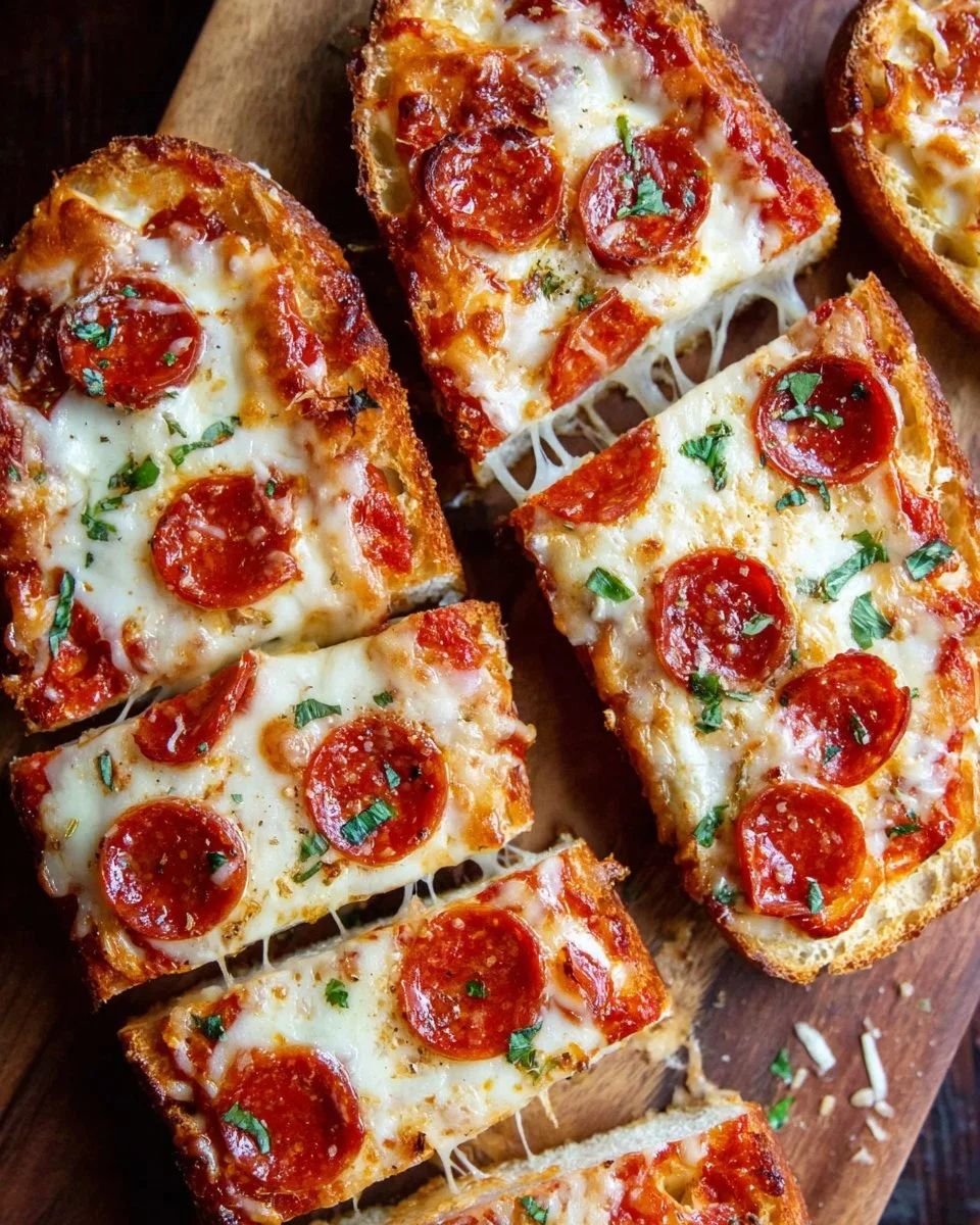 French Bread Pizzas