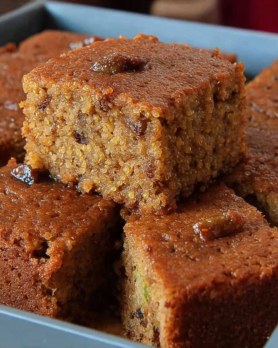 Honey Olive Quinoa Cake