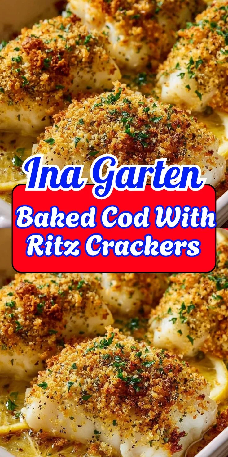 Ina Garten Baked Cod With Ritz Crackers Recipe