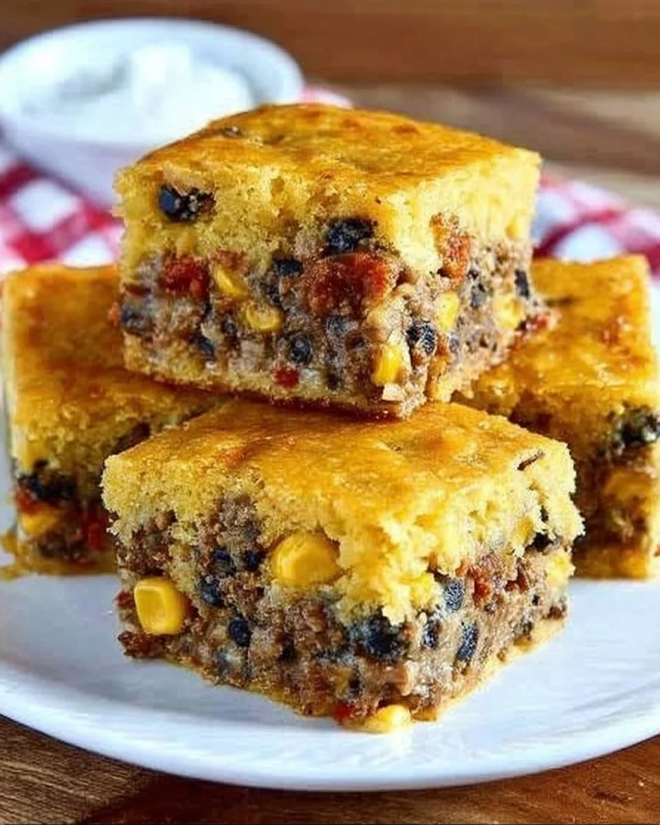 Mexican Stuffed Cornbread
