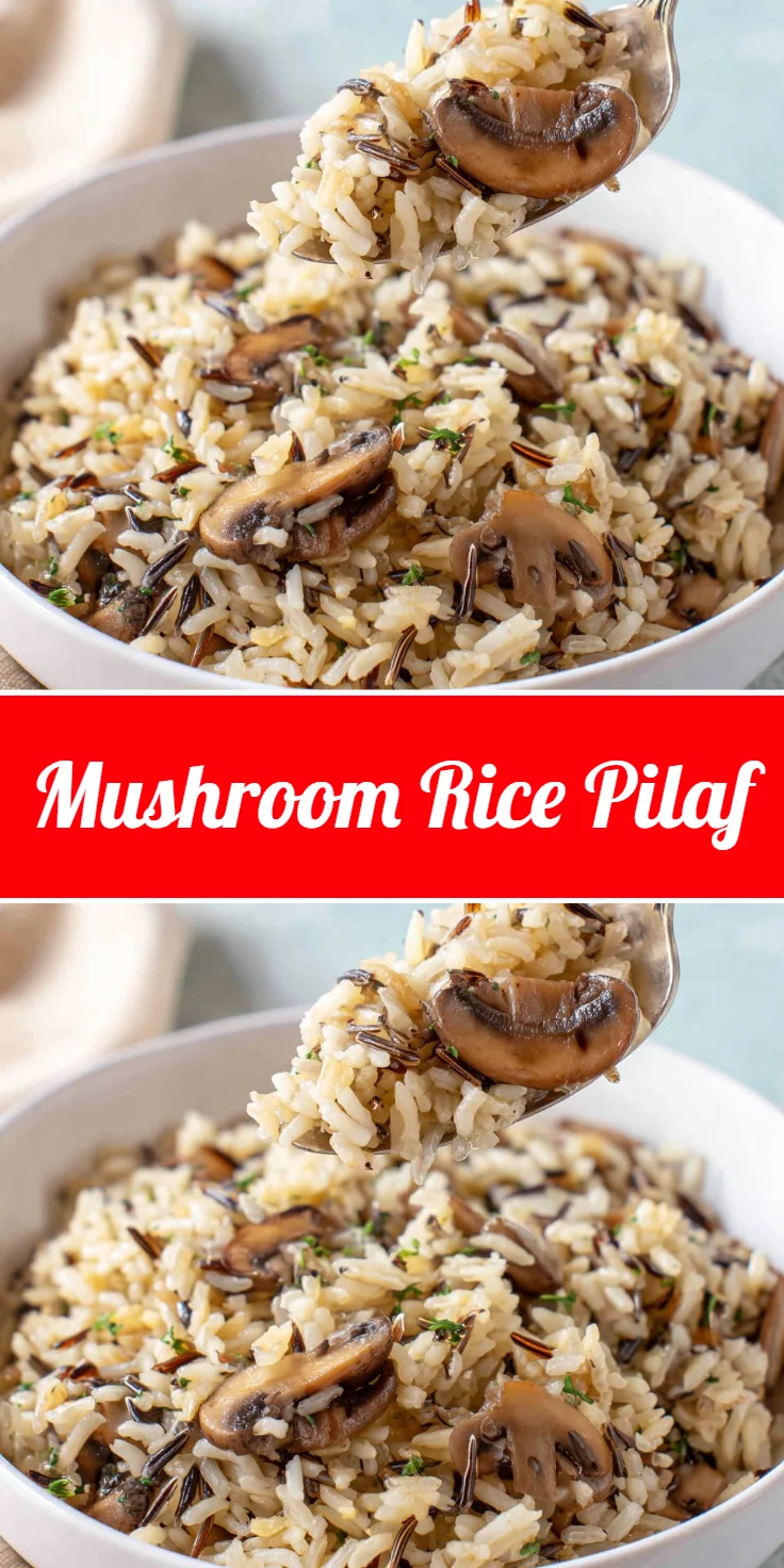 Mushroom Rice Pilaf