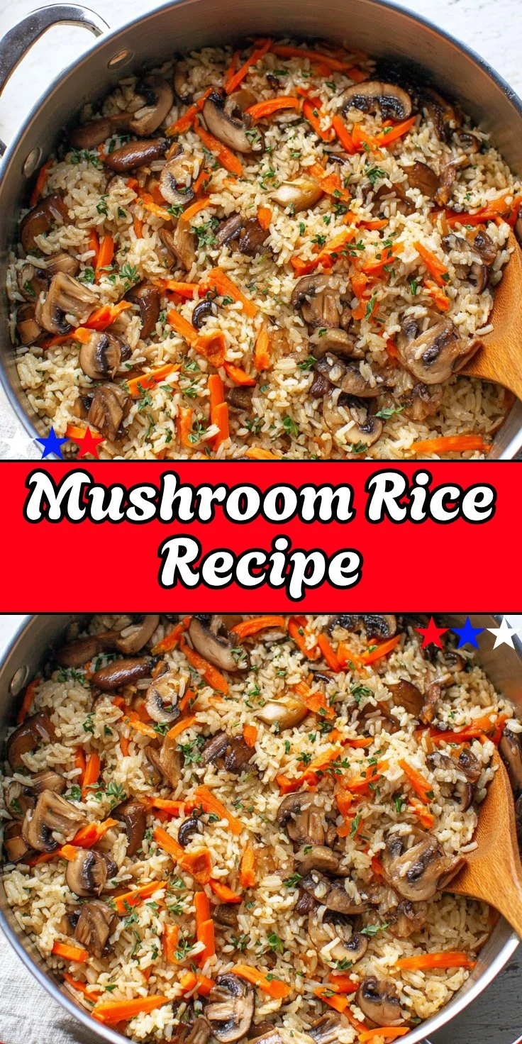 Mushroom Rice Recipe