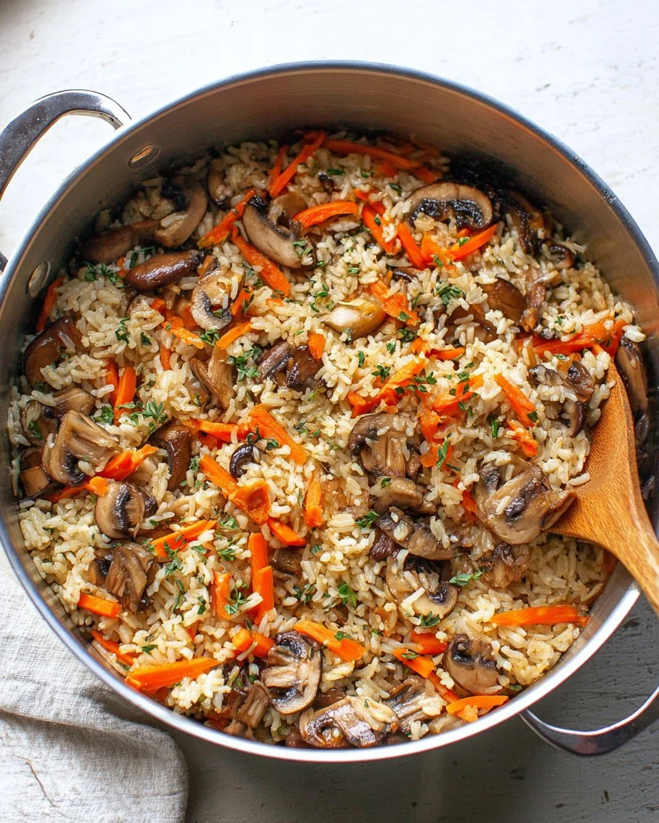 Mushroom Rice Recipe