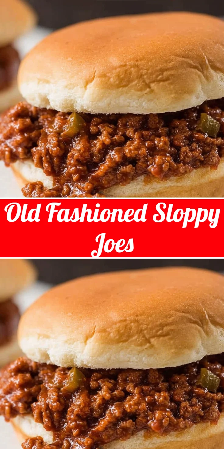 Old Fashioned Sloppy Joes