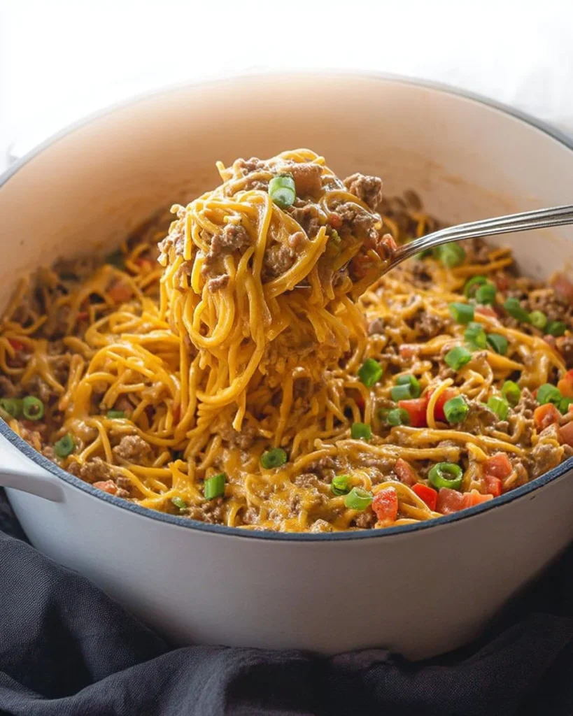 One Pot Creamy Taco Spaghetti 2026 05 19 005310 819x1024 1