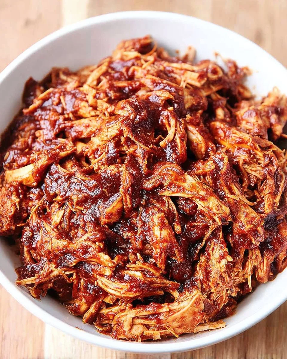 Oven-Baked Pulled Chicken
