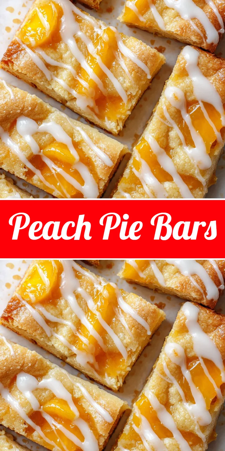 Peach Pie Bars