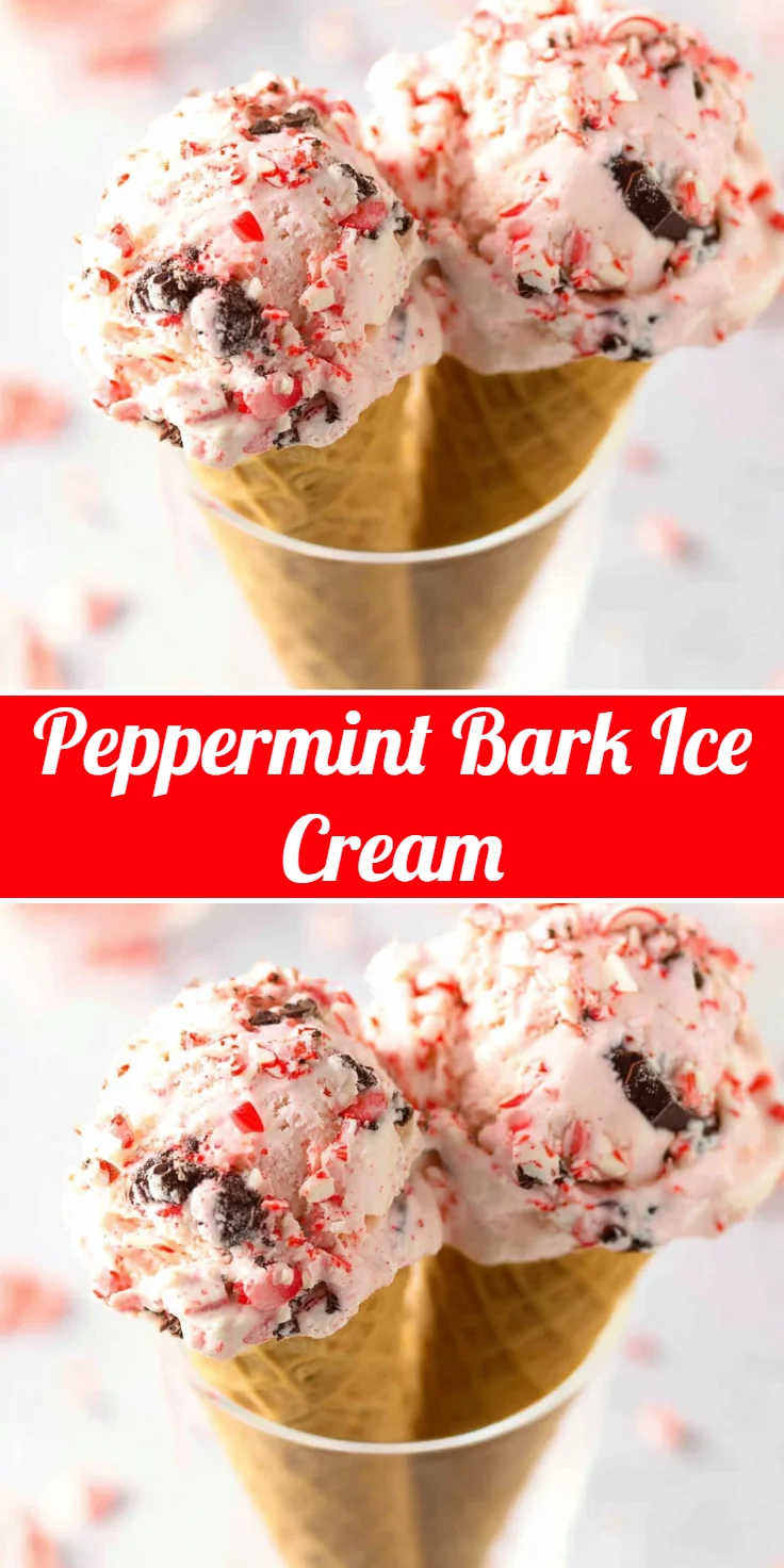 Peppermint Bark Ice Cream