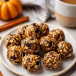 Homemade Pumpkin Energy Balls, a healthy and nutritious snack