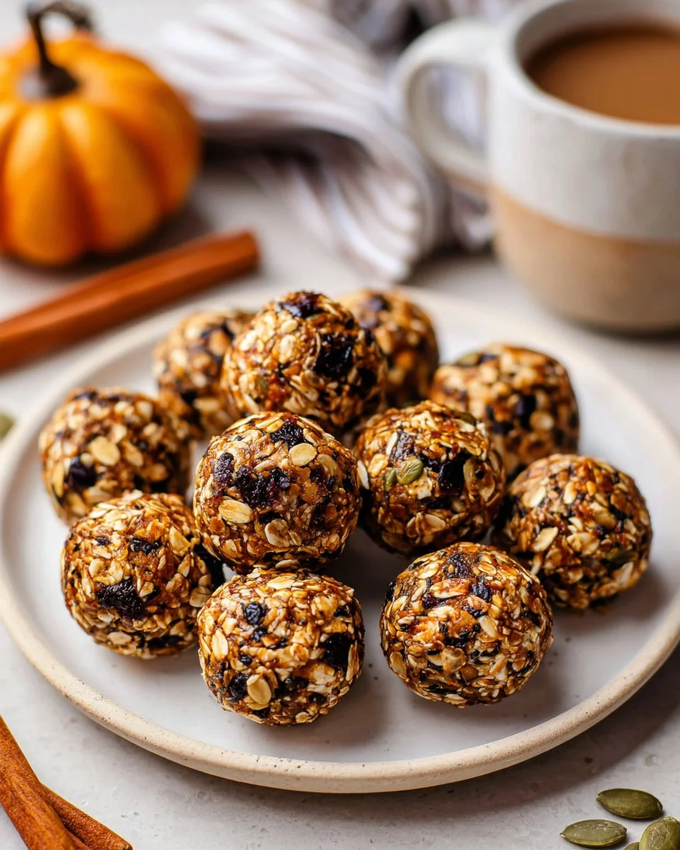 Pumpkin Energy Balls