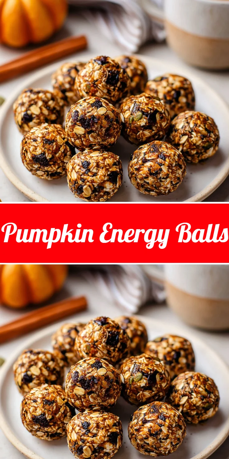 Pumpkin Energy Balls