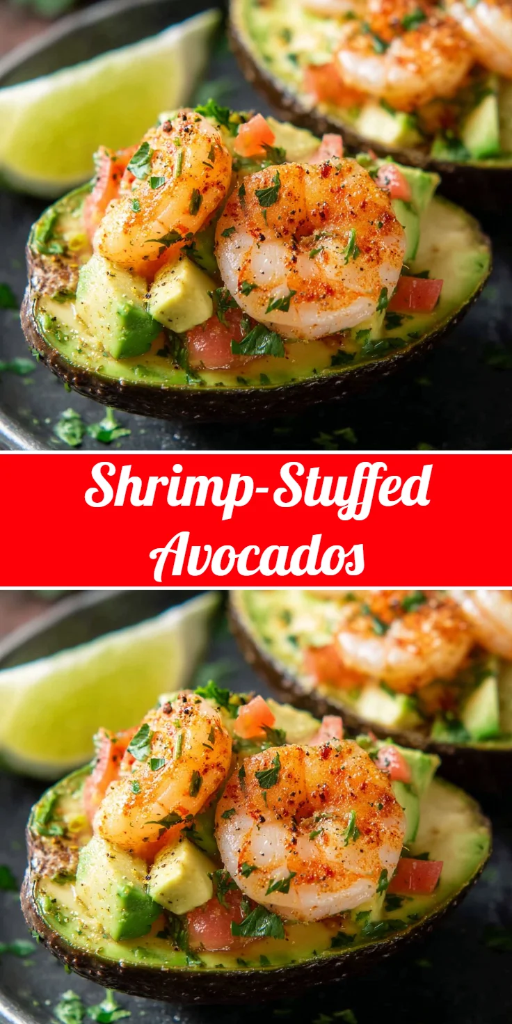 Shrimp-Stuffed Avocados