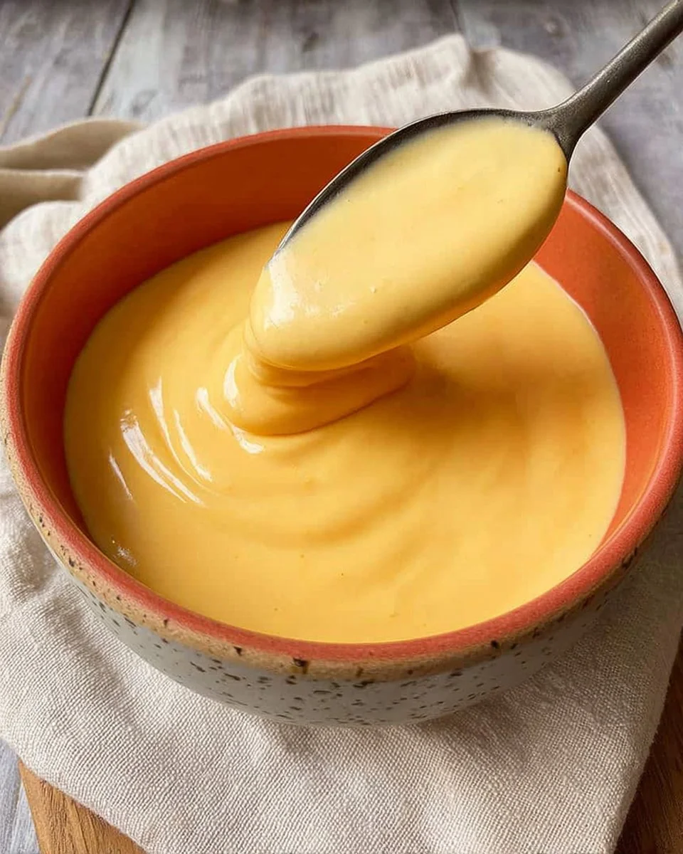Simple flourless cheese sauce recipe for creamy, delicious flavor