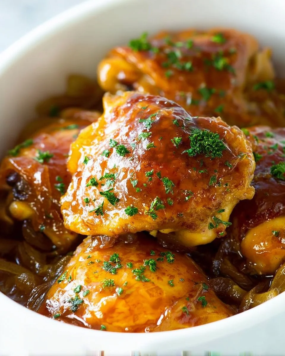 Slow Cooker Apricot Chicken