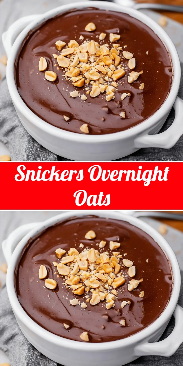 Snickers Overnight Oats