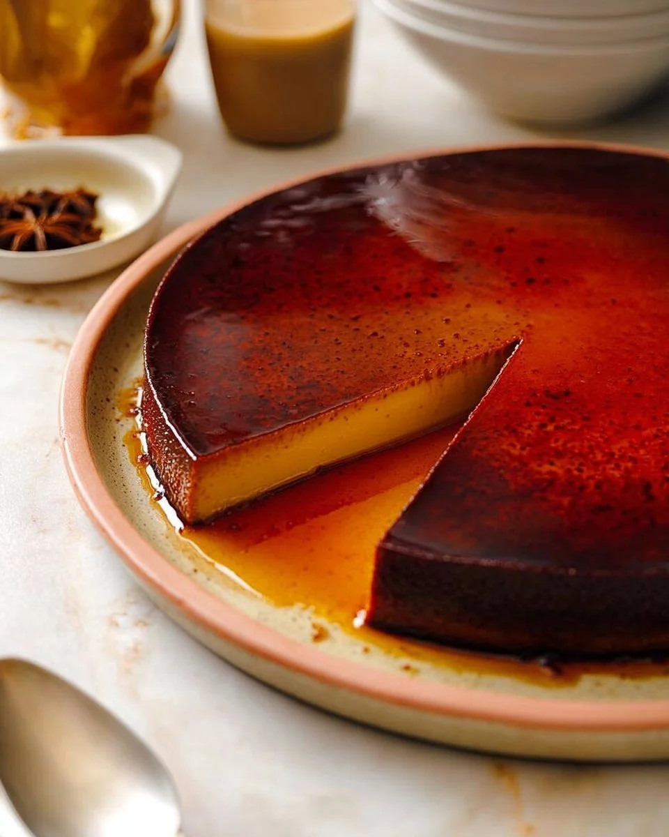 Spiced Rum Flan