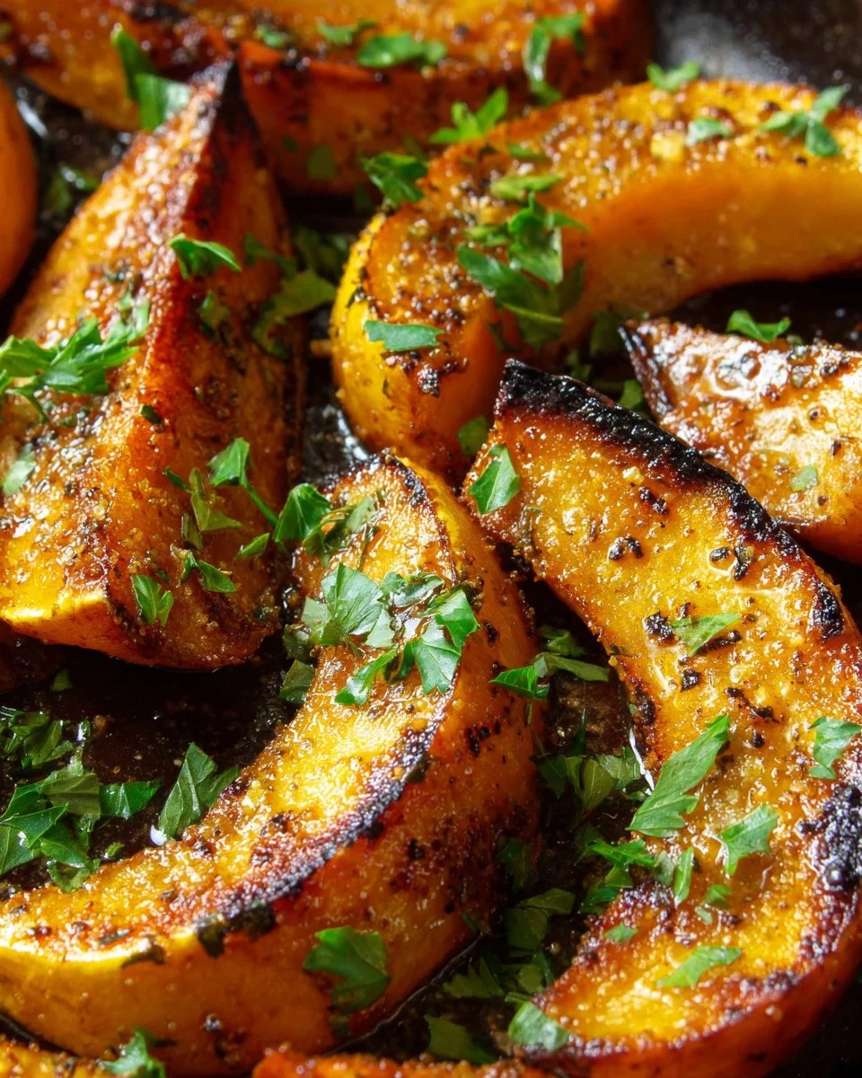 Spicy Brown Sugar Acorn Squash