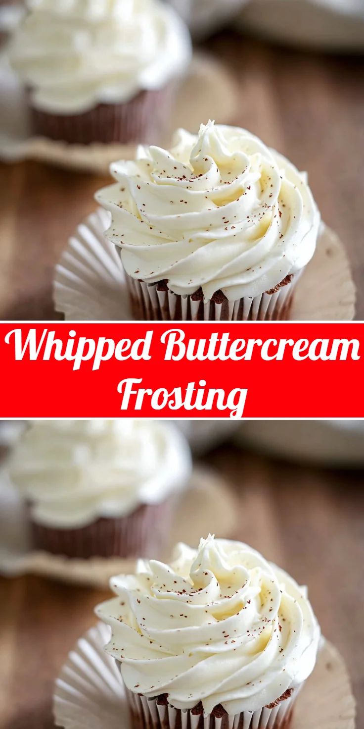 Whipped Buttercream Frosting