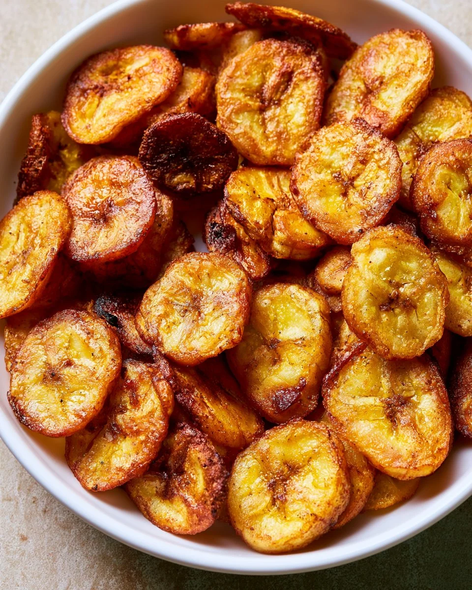 Air Fryer Banana Chips