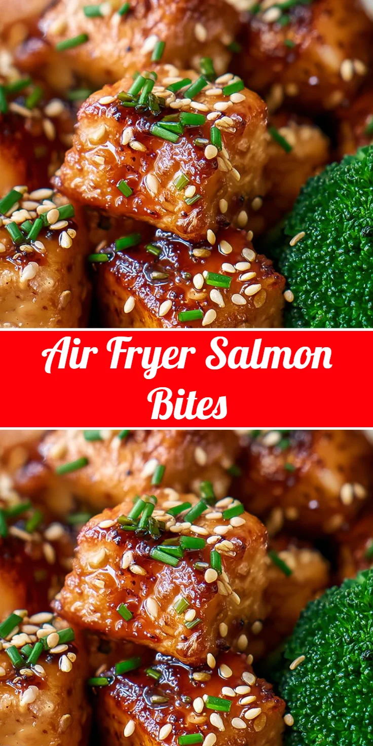 Air Fryer Salmon Bites