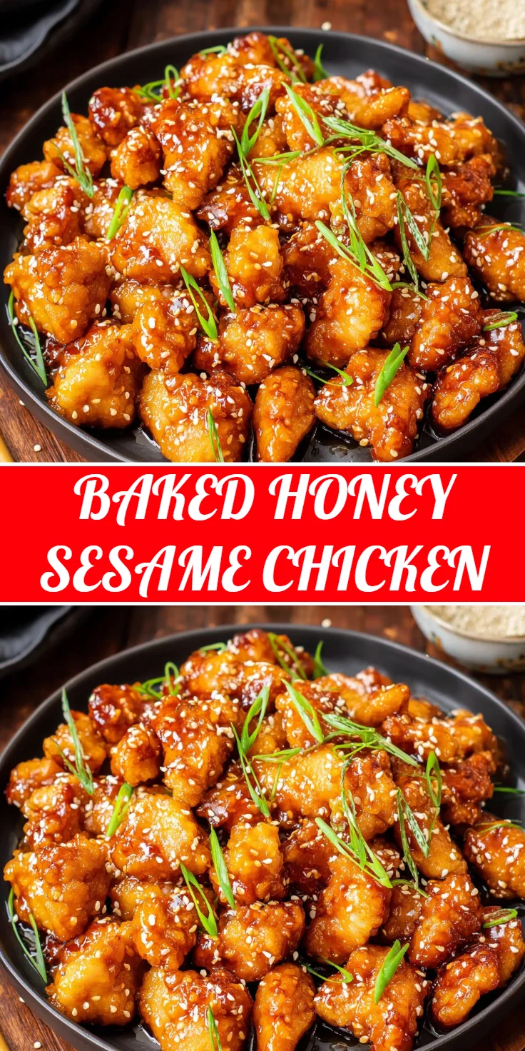 BAKED HONEY SESAME CHICKEN