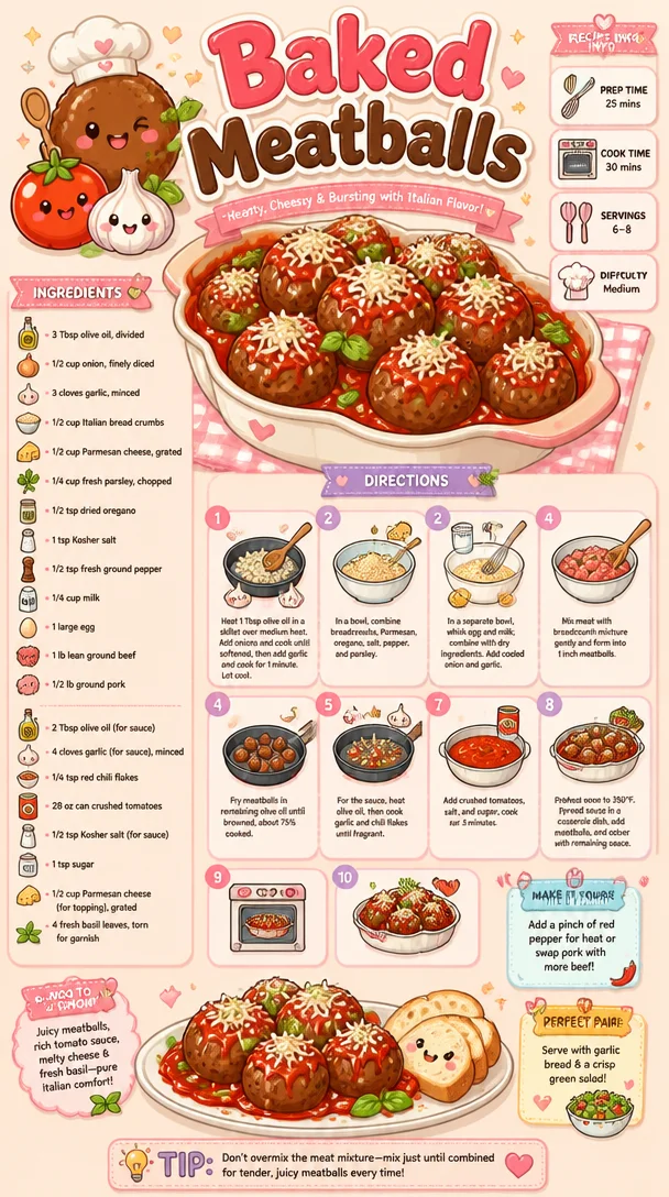 Baked Meatballs