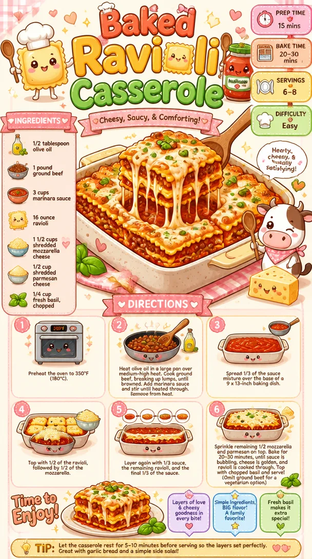 Baked Ravioli Casserole