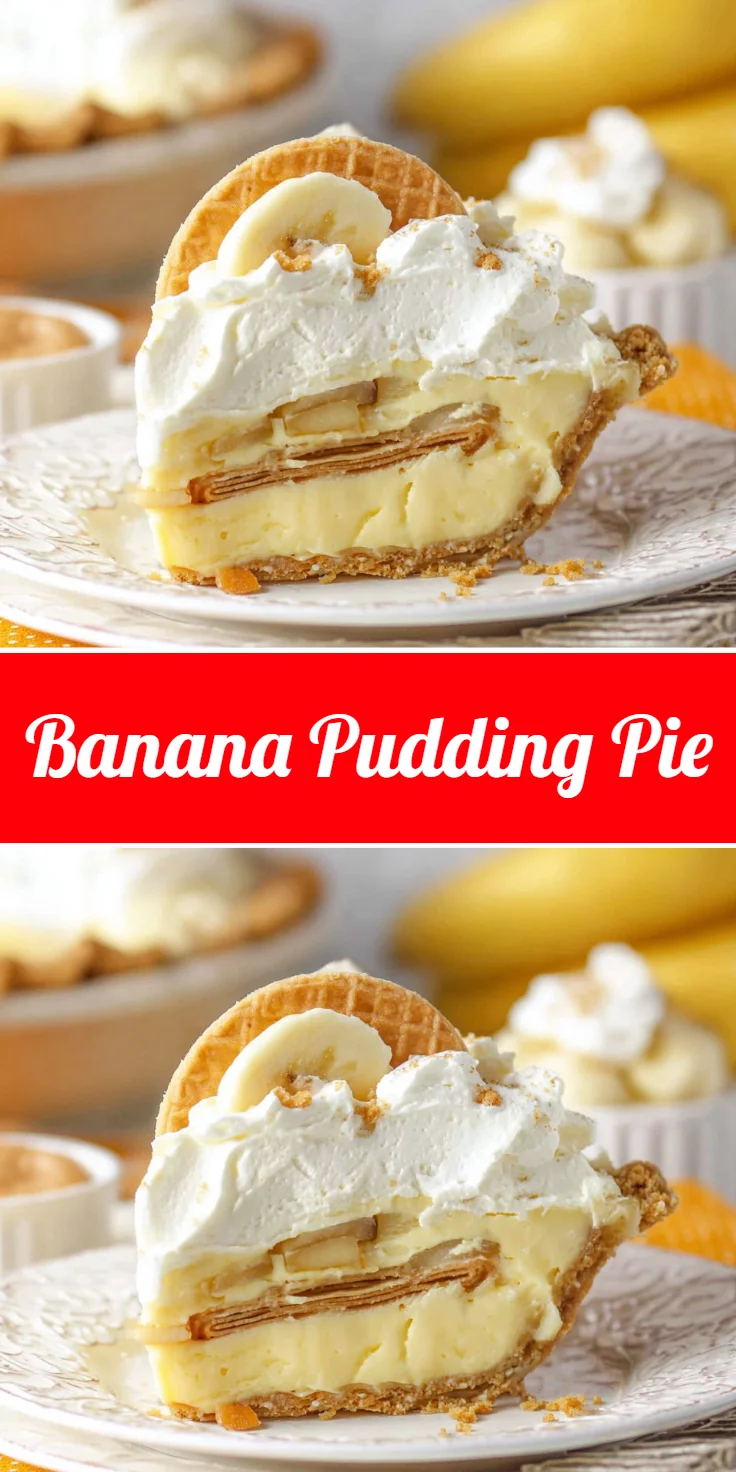 Banana Pudding Pie