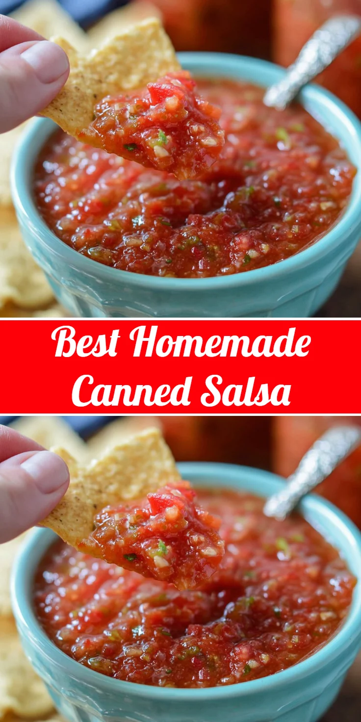 Best Homemade Canned Salsa