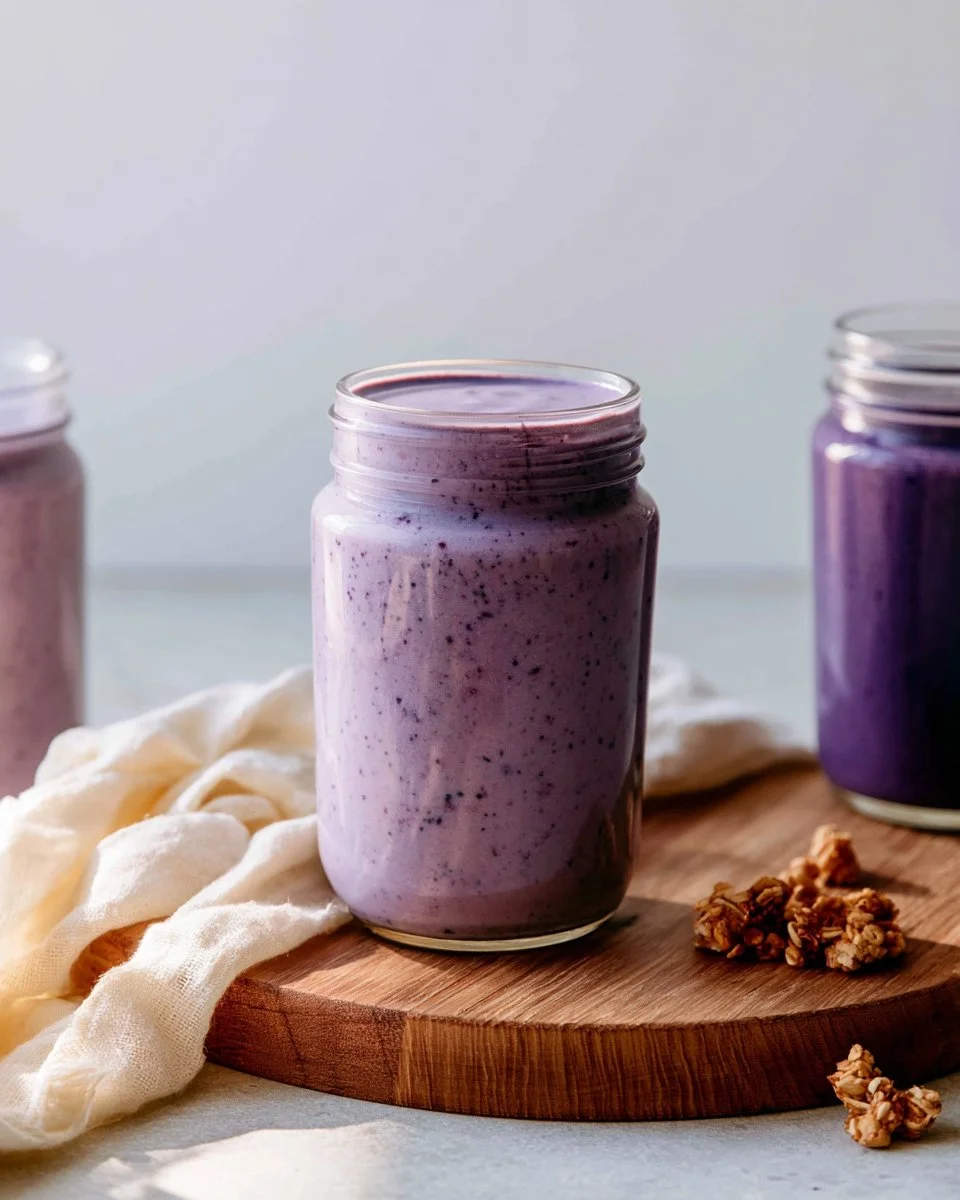 Blueberry Banana Protein Smoothie