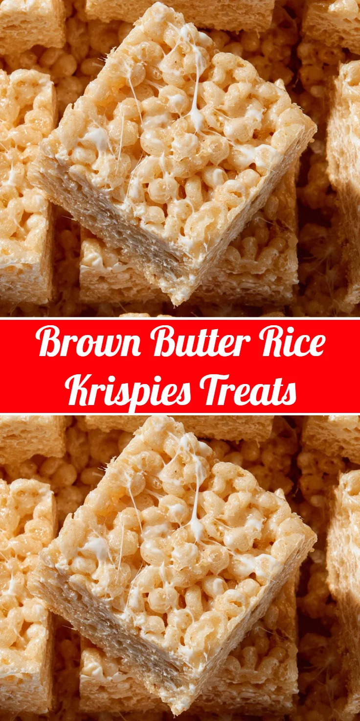 Brown Butter Rice Krispies Treats