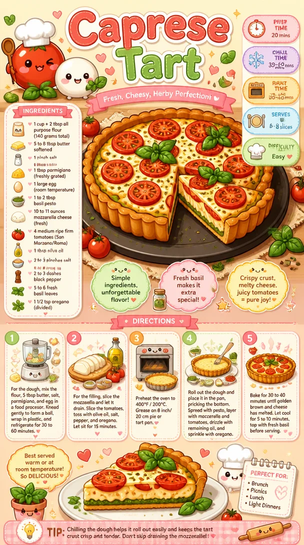 Caprese Tart