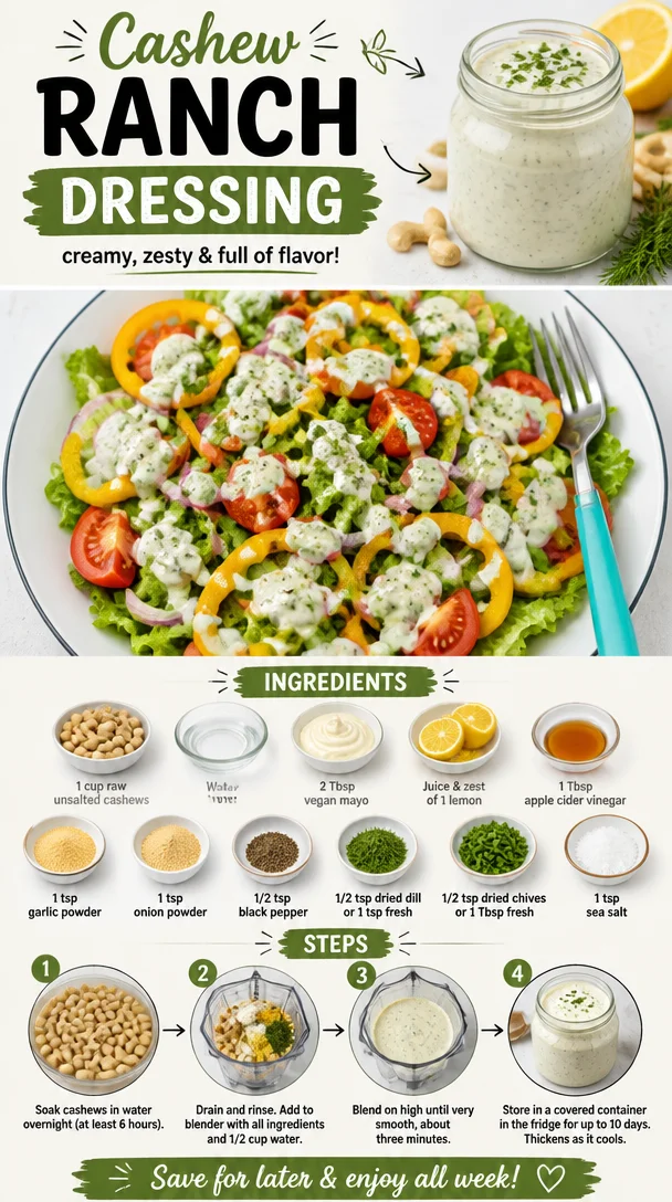 Cashew Ranch Dressing
